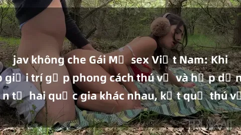 jav không che Gái Mỹ sex Việt Nam: Khi nền công nghiệp giải trí gặp phong cách thú vị và hấp dẫn từ hai quốc gia khác nhau, kết quả thú vị không thể bỏ qua.
