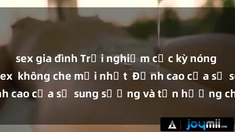 sex gia đình Trải nghiệm cực kỳ nóng bỏng trong phim sex  không che mới nhất  Đỉnh cao của sự sung sướng và tận hưởng chân thật